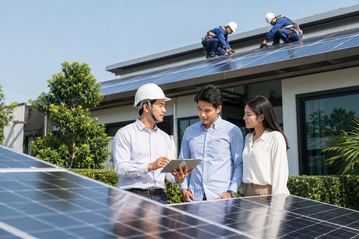 บริการติดตั้งโซล่าเซลล์